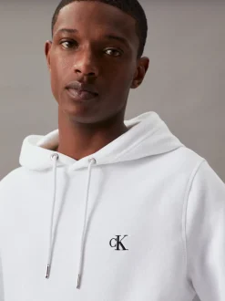 Calvin Klein Hoodie aus Baumwoll-Mix^Herren Hoodies & Sweatshirts|Nachtwäsche & LoungewearFrisch Eingetroffen