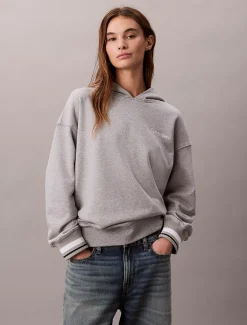 Calvin Klein Hoodie aus French-Terry^Damen Jacken & Pullovers|Sweatshirts & Hoodies