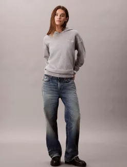 Calvin Klein Hoodie aus French-Terry^Damen Jacken & Pullovers|Sweatshirts & Hoodies