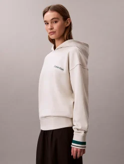 Calvin Klein Hoodie aus French-Terry^Damen Jacken & Pullovers|Sweatshirts & Hoodies