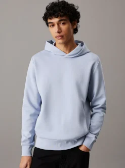 Calvin Klein Hoodie aus Interlock-Mix^Herren Hoodies & Sweatshirts