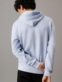 Calvin Klein Hoodie aus Interlock-Mix^Herren Hoodies & Sweatshirts