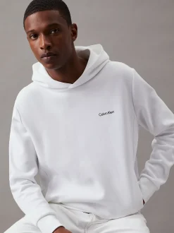 Calvin Klein Hoodie aus Interlock-Mix^Herren Hoodies & Sweatshirts