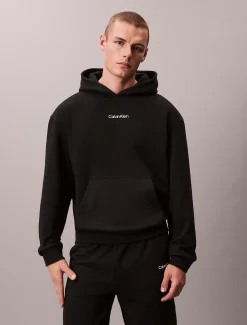 Calvin Klein Hoodie aus weichem Baumwoll-French-Terry^Herren Jacken & Pullovers|Hoodies & Sweatshirts