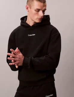 Calvin Klein Hoodie aus weichem Baumwoll-French-Terry^Herren Jacken & Pullovers|Hoodies & Sweatshirts