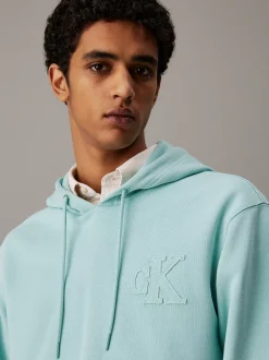 Calvin Klein Hoodie mit Logo-Applikation^Herren Hoodies & Sweatshirts