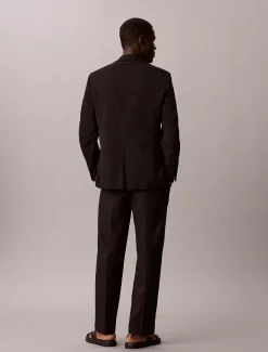 Calvin Klein Hose aus Leinen und Baumwolle mit Tunnelzug^Herren Hosen & Shorts