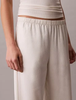 Calvin Klein Hose mit gehämmerter Satin-Struktur^Damen Hosen & Shorts