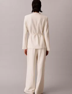 Calvin Klein Hose mit strukturiertem Glanz^Damen Hosen & Shorts