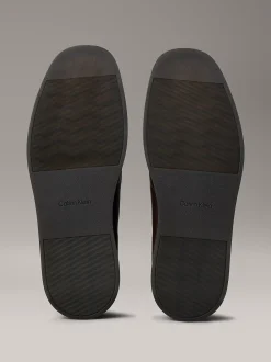 Calvin Klein Hybride Chukka-Stiefel aus Leder mit Cupsole^Herren Boots