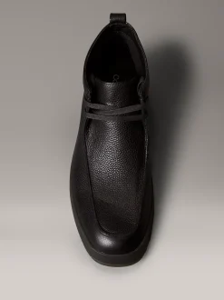 Calvin Klein Hybride Chukka-Stiefel aus Leder mit Cupsole^Herren Boots