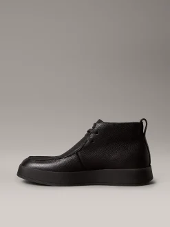 Calvin Klein Hybride Chukka-Stiefel aus Leder mit Cupsole^Herren Boots