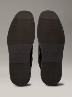 Calvin Klein Hybride Chukka-Stiefel aus Leder mit Cupsole^Herren Boots