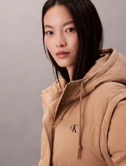 Calvin Klein 2-in-1-Daunen-Steppjacke^Damen Stepp Jacken|JackenFrisch Eingetroffen