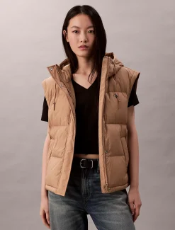 Calvin Klein 2-in-1-Daunen-Steppjacke^Damen Stepp Jacken|JackenFrisch Eingetroffen