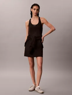 Calvin Klein 2-in-1-Shorts-Sportkleid mit Racerback^Damen Hosen & Shorts|Kleider & Röcke