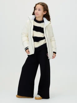 Calvin Klein Jacke mit Gürtel aus strukturiertem Nylon^Kinder Jacken & MäntelFrisch Eingetroffen|Kleidung