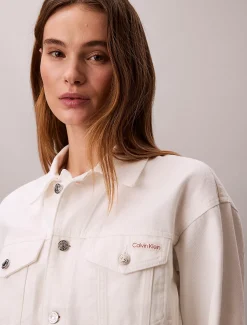 Calvin Klein Jeansjacke im 90er Jahre Look^Damen Jeansjacken|JackenFrisch Eingetroffen