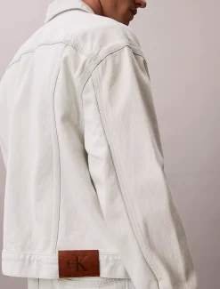 Calvin Klein Jeansjacke im 90er Jahre Look^Herren Jeansjacken|JackenFrisch Eingetroffen