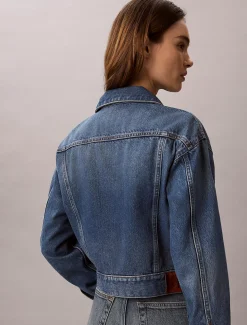Calvin Klein Jeansjacke im 90er Jahre Look^Damen Jeansjacken|JackenFrisch Eingetroffen