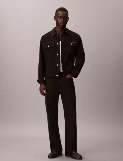 Calvin Klein Jeansjacke im 90er Jahre Look^Herren JackenFrisch Eingetroffen|Jeansjacken