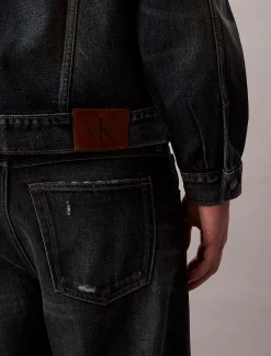 Calvin Klein Jeansjacke im 90er-Jahre-Look^Herren Jeansjacken|JackenFrisch Eingetroffen