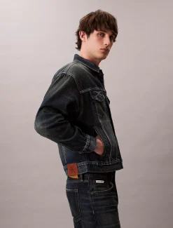 Calvin Klein Jeansjacke im 90er-Jahre-Look^Herren Jeansjacken|JackenFrisch Eingetroffen