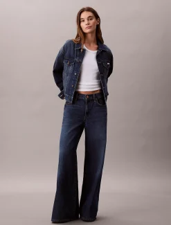 Calvin Klein Jeansjacke im 90er-Jahre-Look^Damen Jeansjacken|JackenFrisch Eingetroffen