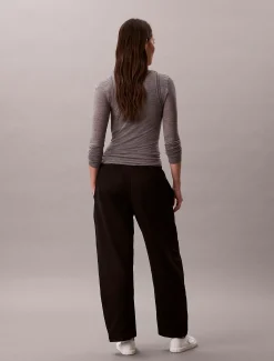 Calvin Klein Jogginghose aus Baumwoll-Frottee^Damen Hosen & Shorts