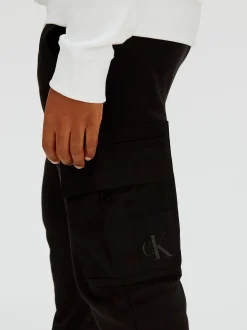 Calvin Klein Jogginghose mit kontrastierenden Taschen^Kinder Shorts & Trousers|Kleidung
