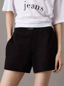 Calvin Klein Jogging-Shorts aus Baumwoll-Frottee^Damen Hosen & Shorts