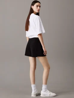 Calvin Klein Jogging-Shorts aus Baumwoll-Frottee^Damen Hosen & Shorts