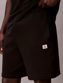 Calvin Klein Jogging-Shorts aus Baumwollfrottee mit Logo^Herren Hosen & Shorts