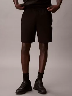 Calvin Klein Jogging-Shorts aus Baumwollfrottee mit Logo^Herren Hosen & Shorts