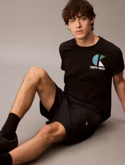 Calvin Klein Jogging-Shorts aus Baumwoll-Frottee^Herren Hosen & Shorts