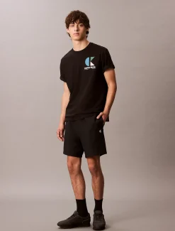 Calvin Klein Jogging-Shorts aus Baumwoll-Frottee^Herren Hosen & Shorts