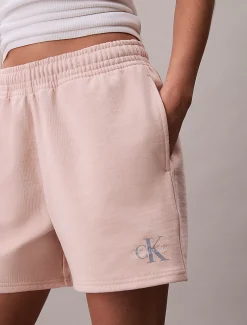 Calvin Klein Jogging-Shorts aus Baumwoll-Frottee^Damen Hosen & Shorts