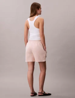 Calvin Klein Jogging-Shorts aus Baumwoll-Frottee^Damen Hosen & Shorts