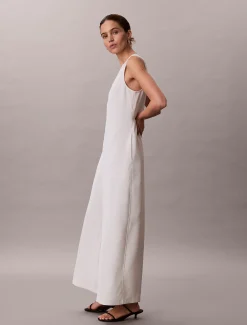 Calvin Klein Jumpsuit aus weichem Twill^Damen Kleider & Röcke