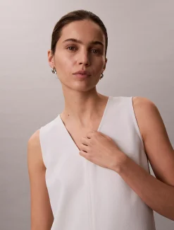 Calvin Klein Jumpsuit aus weichem Twill^Damen Kleider & Röcke