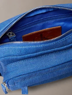 Calvin Klein Kameratasche aus Denim^Herren Umhängetaschen & Schultertaschen|Taschen