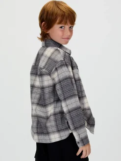 Calvin Klein Kariertes Flanellhemd^Kinder Kleidung