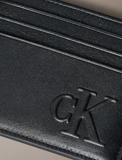 Calvin Klein Kartenetui aus Saffiano-Leder^Herren Geldbörsen & Kartenetuis