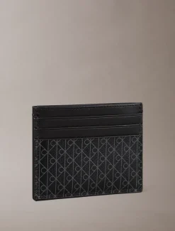 Calvin Klein Kartenetui mit durchgehendem Monogramm-Logo^Herren Geldbörsen & Kartenetuis