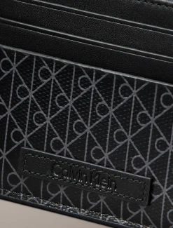 Calvin Klein Kartenetui mit durchgehendem Monogramm-Logo^Herren Geldbörsen & Kartenetuis