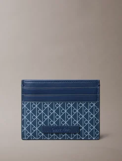 Calvin Klein Kartenetui mit durchgehendem Monogramm-Logo^Herren Geldbörsen & Kartenetuis