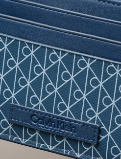 Calvin Klein Kartenetui mit durchgehendem Monogramm-Logo^Herren Geldbörsen & Kartenetuis