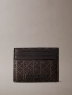 Calvin Klein Kartenetui mit durchgehendem Monogramm-Logo^Herren Geldbörsen & Kartenetuis