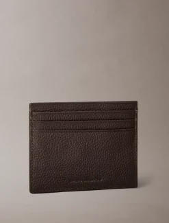 Calvin Klein Kartenetui mit geprägtem Folien-Logo^Herren Geldbörsen & Kartenetuis