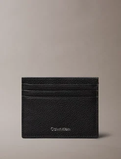 Calvin Klein Kartenetui mit geprägtem Folien-Logo^Herren Geldbörsen & Kartenetuis